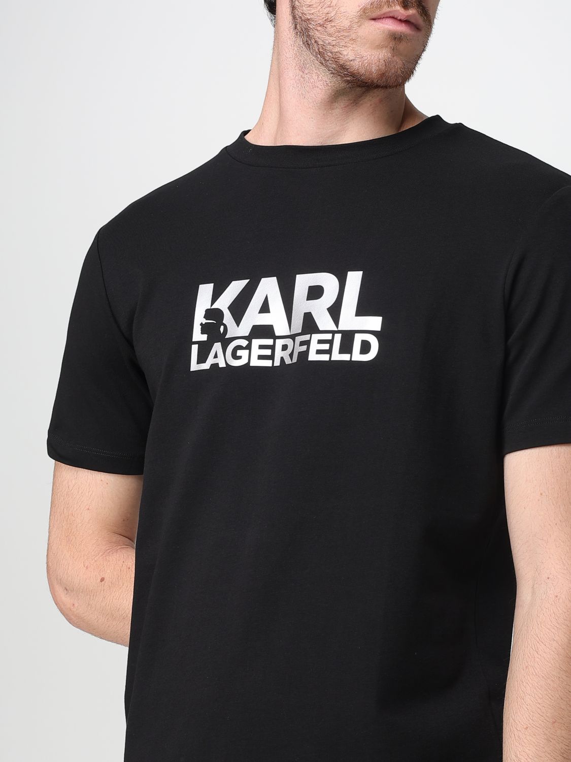 T-Shirt Men color Silver