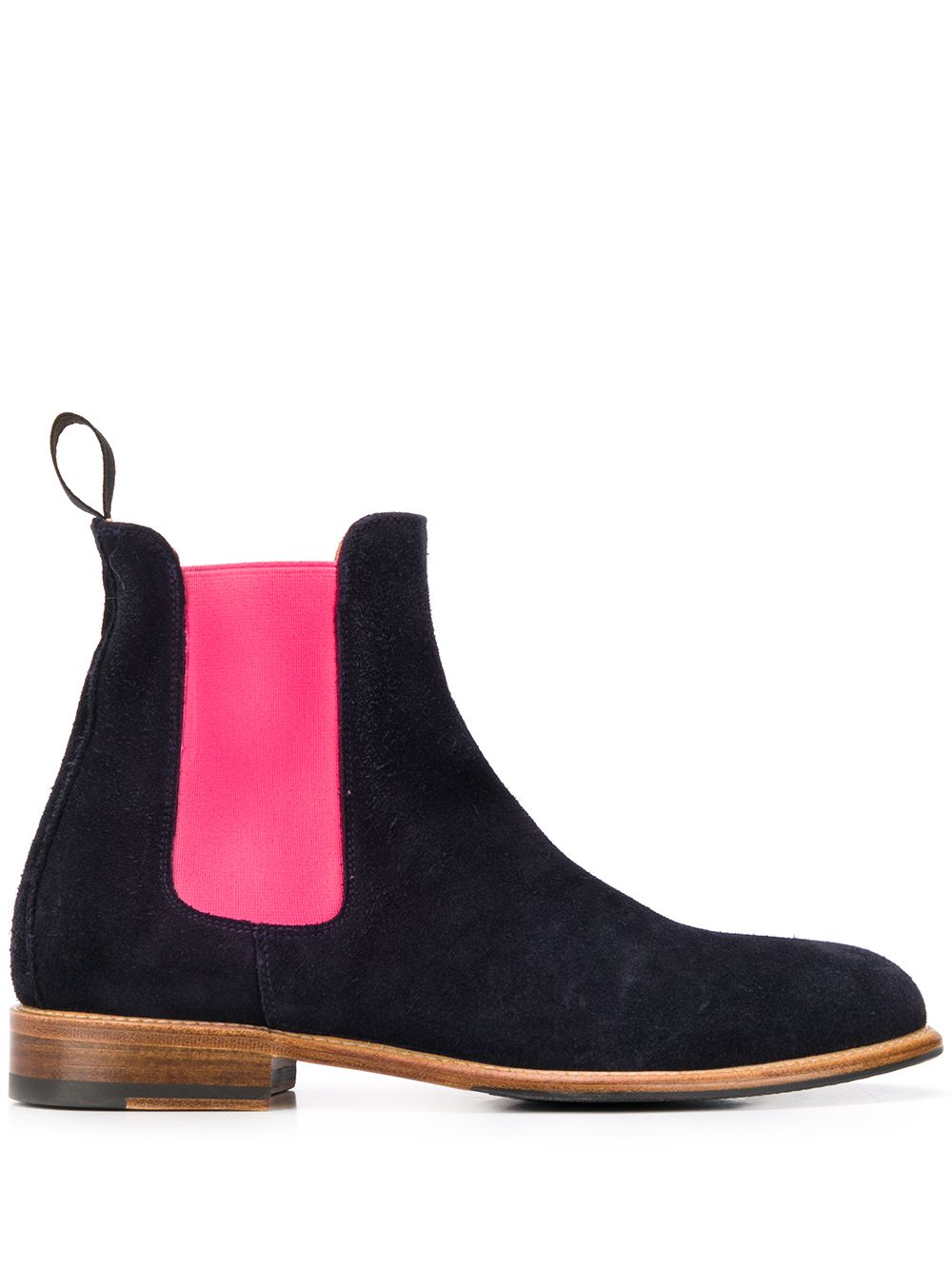 Chelsea colour-block boots - Blue