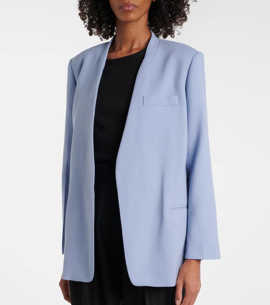 Victor wool crêpe jacket