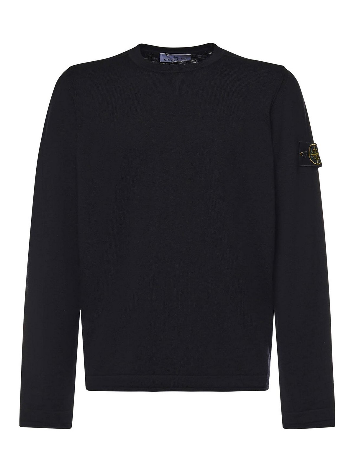 Cotton And Nylon Sweater With Logo