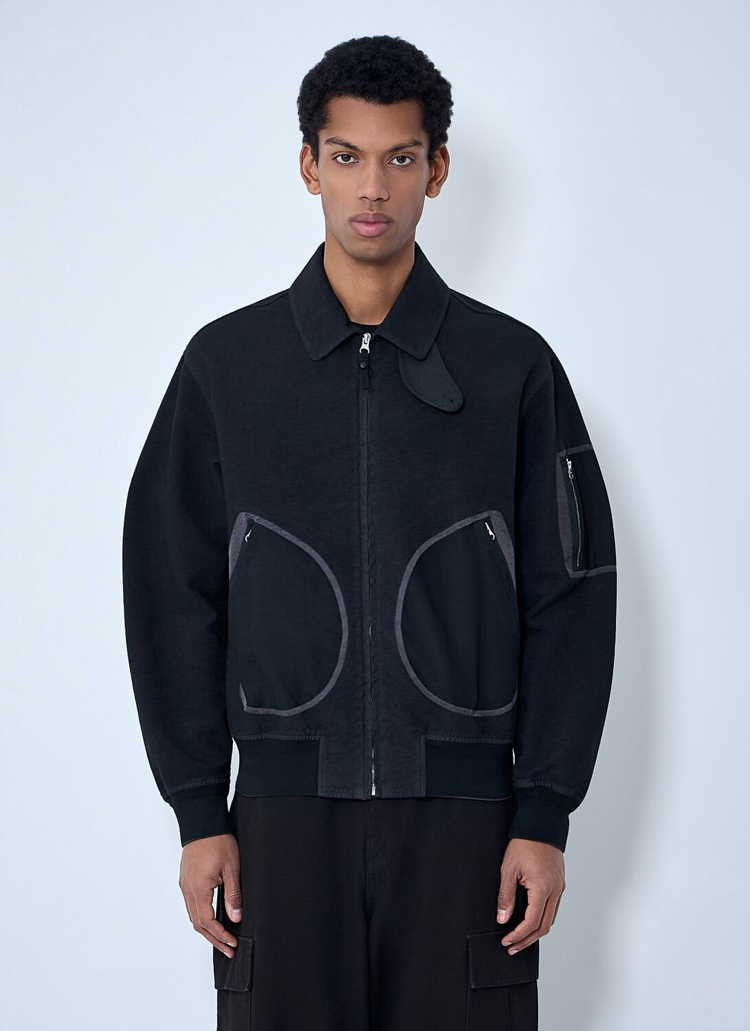 Zip-up Bomber Jacket