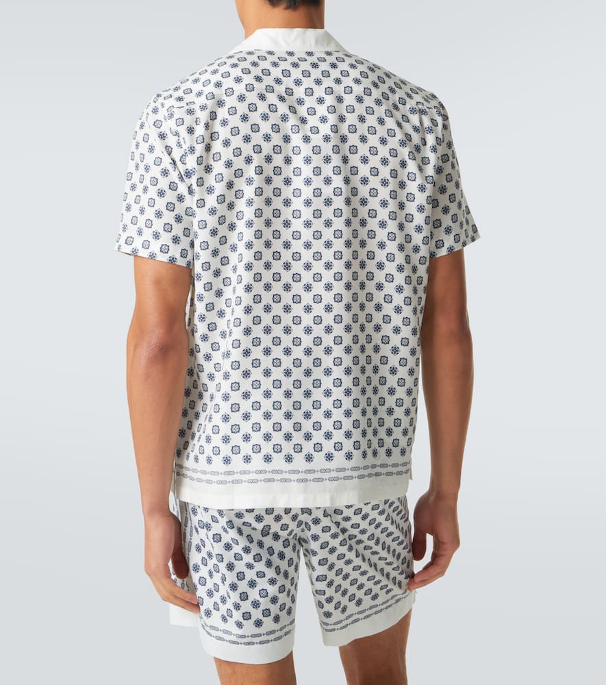 Maitan printed bowling shirt