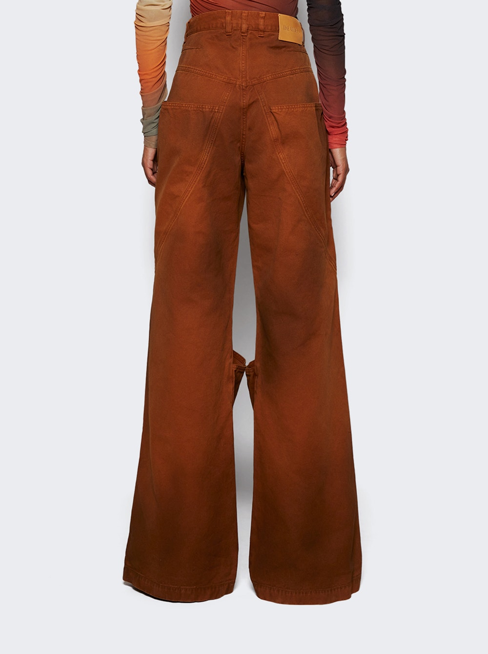 Cotton trousers - Brown