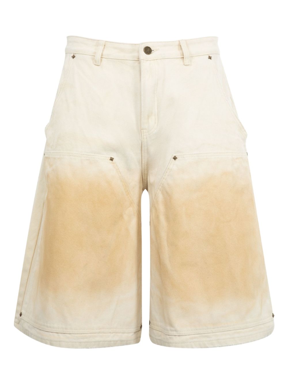 Faded-effect shorts - Neutrals