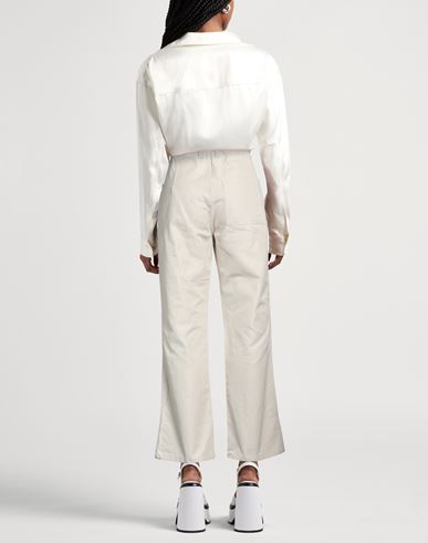 Woman Pants Beige