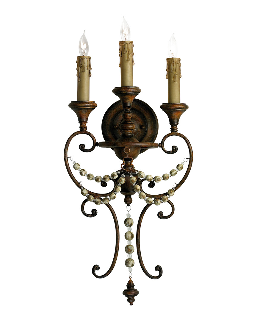 S Meriel 3-Light Wall Bracket