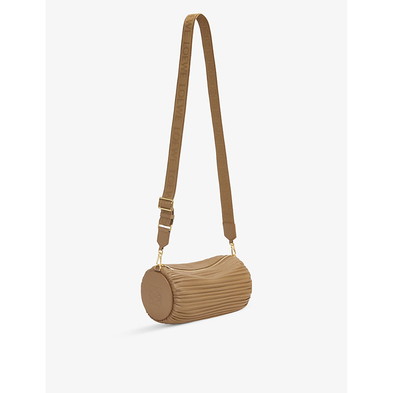 Womens Oak Bracelet Pouch Large Leather-blend Clutch bag 
