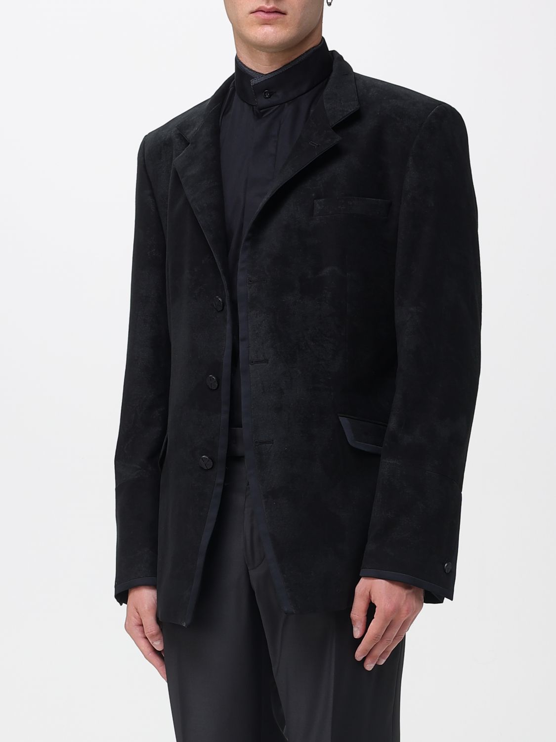 Blazer Men color Black