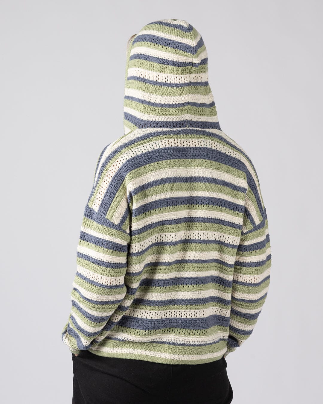 Saltrock Aurelia Womens Hooded Jumper in Light Green