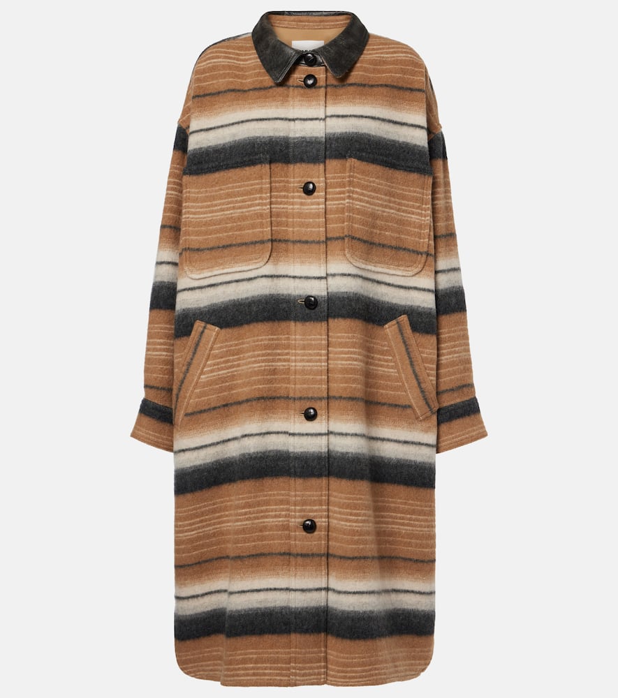 Djilaga wool-blend coat