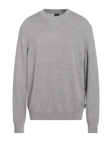 Man Sweater Taupe Size L Cotton, Acrylic, Virgin Wool