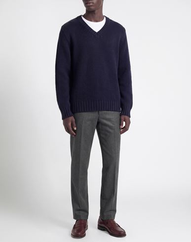 Man Sweater Midnight blue Size 36 Wool, Polyamide, Alpaca wool