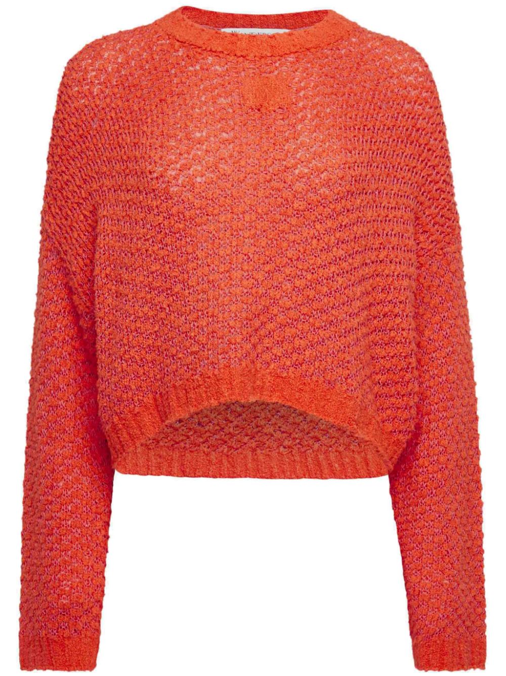 Logo patch jumper - Orange