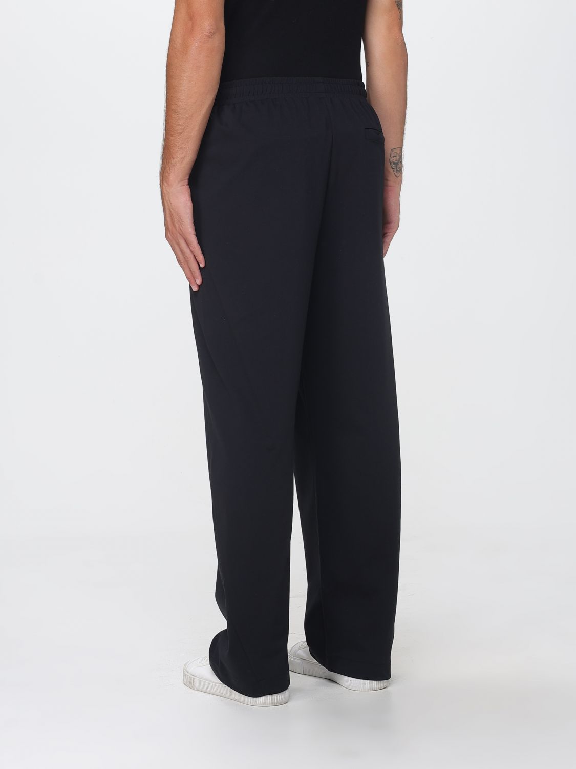 Pants Men color Black