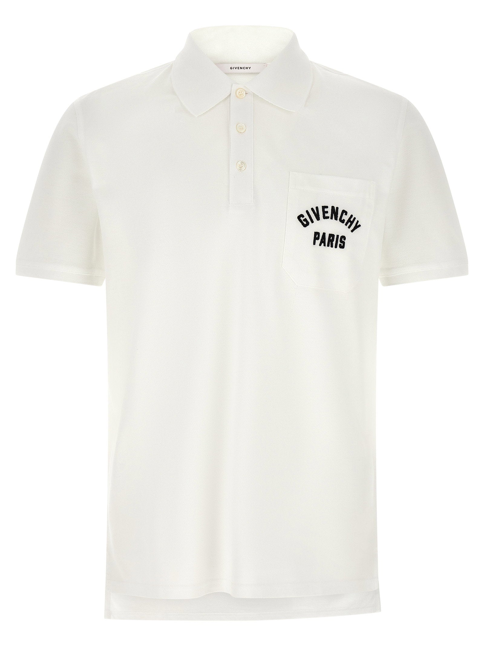 Pocket Embroidery Polo Shirt
