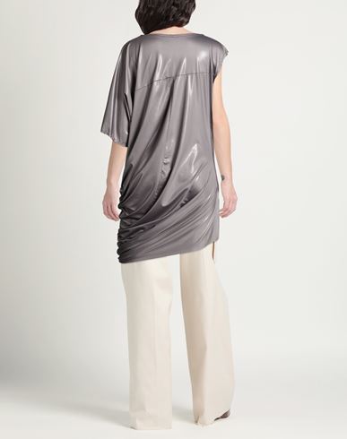 Woman Top Grey Size S Polyester, Elastane