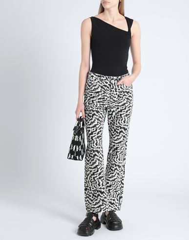 Feminine Body Woman Bodysuit Black