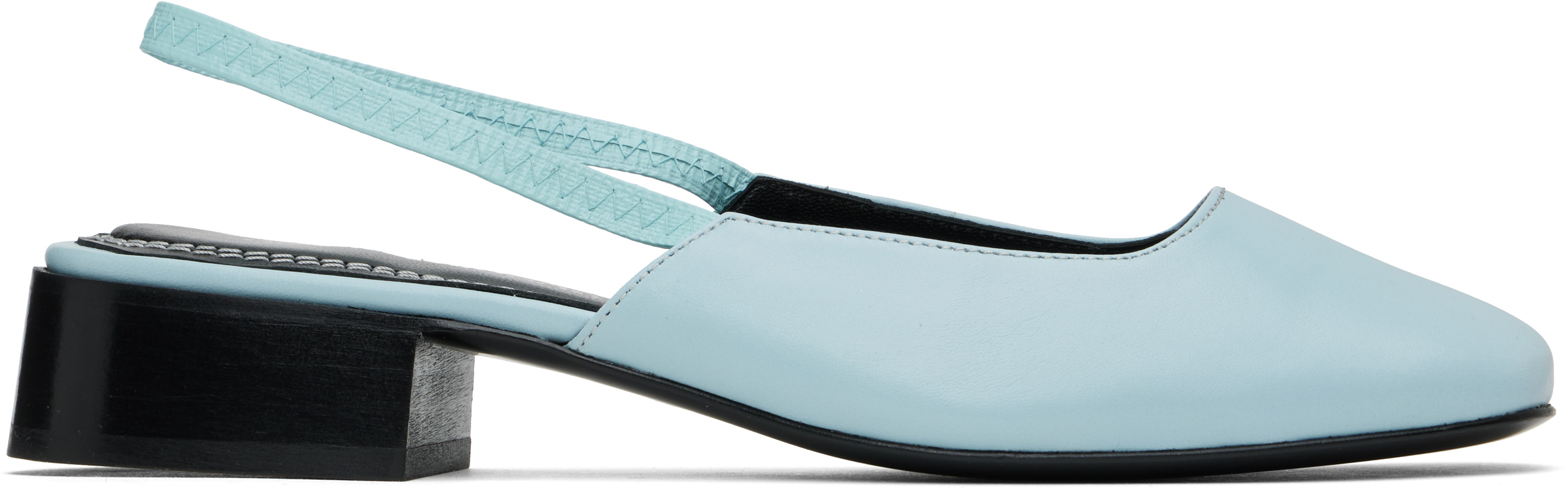 Nicole Saldaña Blue Paz Heels