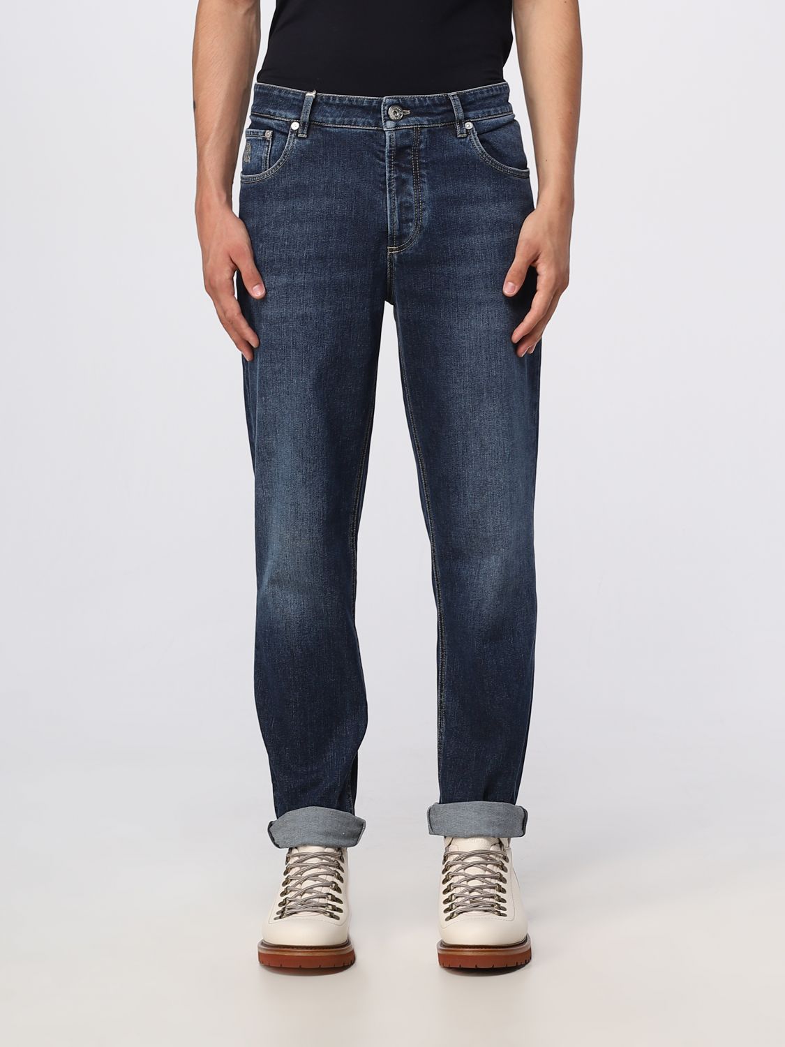 Jeans Men color Blue 1