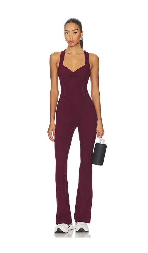 437 The Sculpt Onesie in Burgundy. - XL also in L, M
