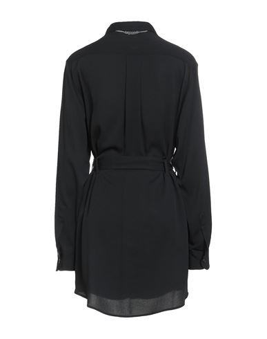 Woman Mini dress Black Size 0 Acetate, Silk