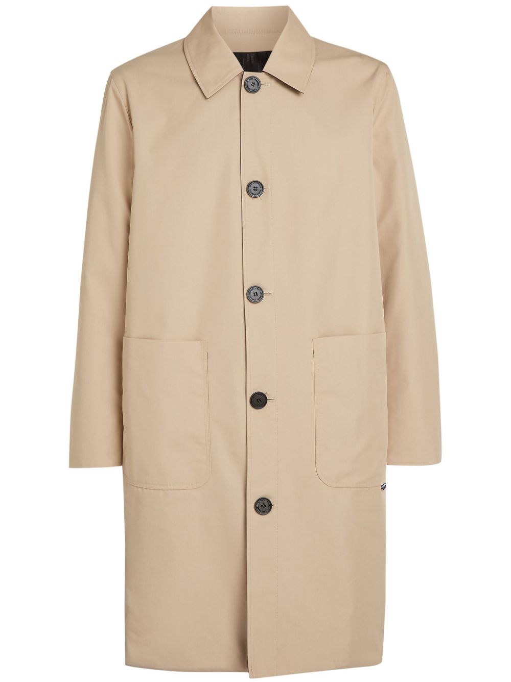 Reversible trench coat - R59 BLACK