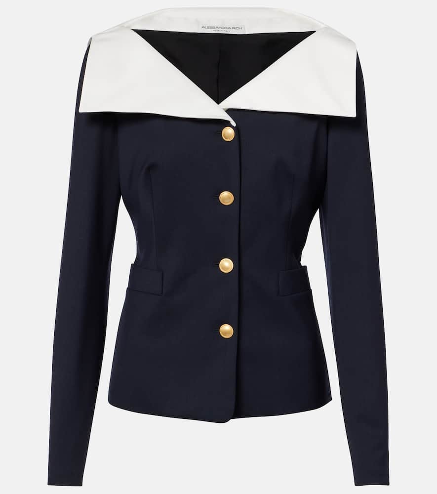 Wool-blend jacket