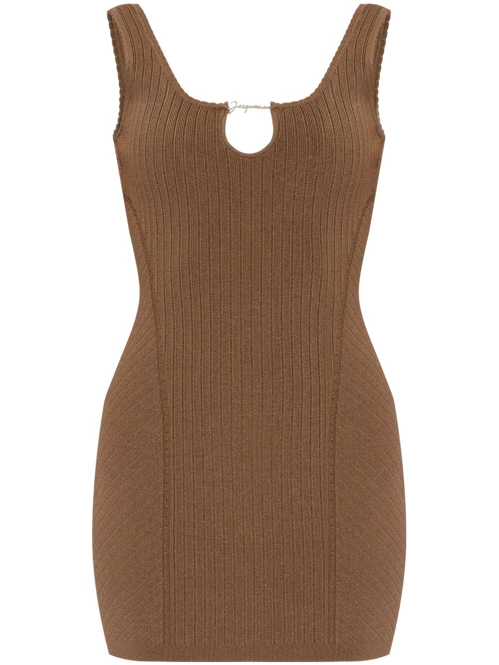 Short dress - Brown