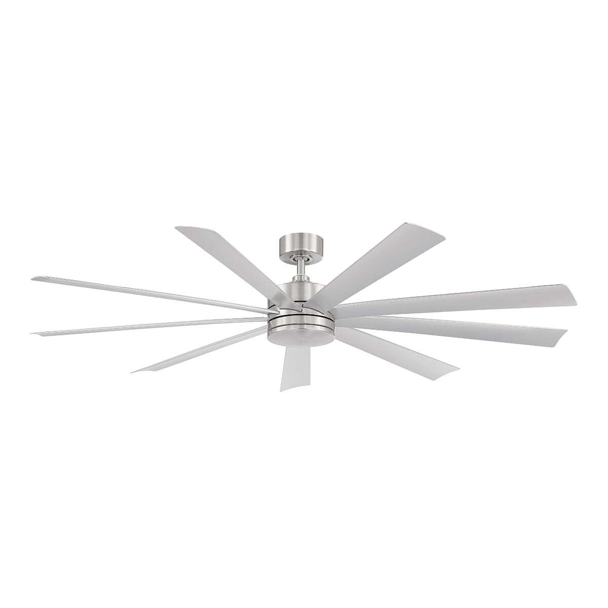 Modern Forms Wynd Xl Indoor and Outdoor Ceiling Fan in Stainless Stee