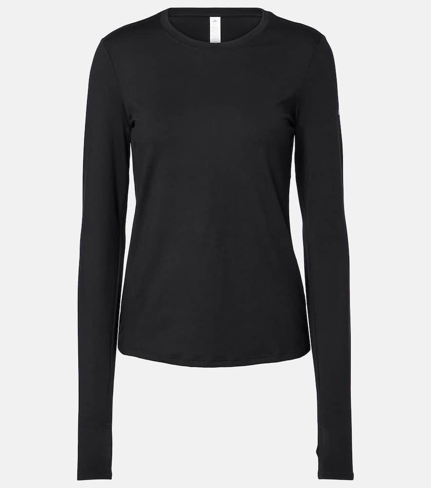 Alo Yoga Top Alosoft Finesse aus Jersey