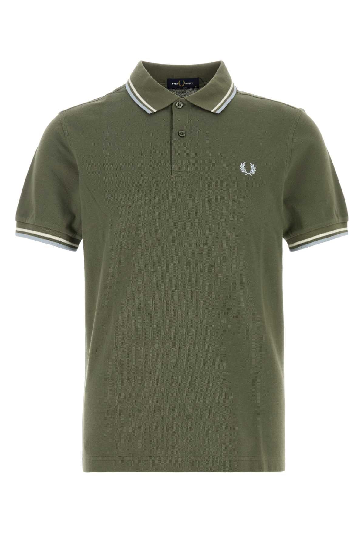 Twin Polo Shirt — Green