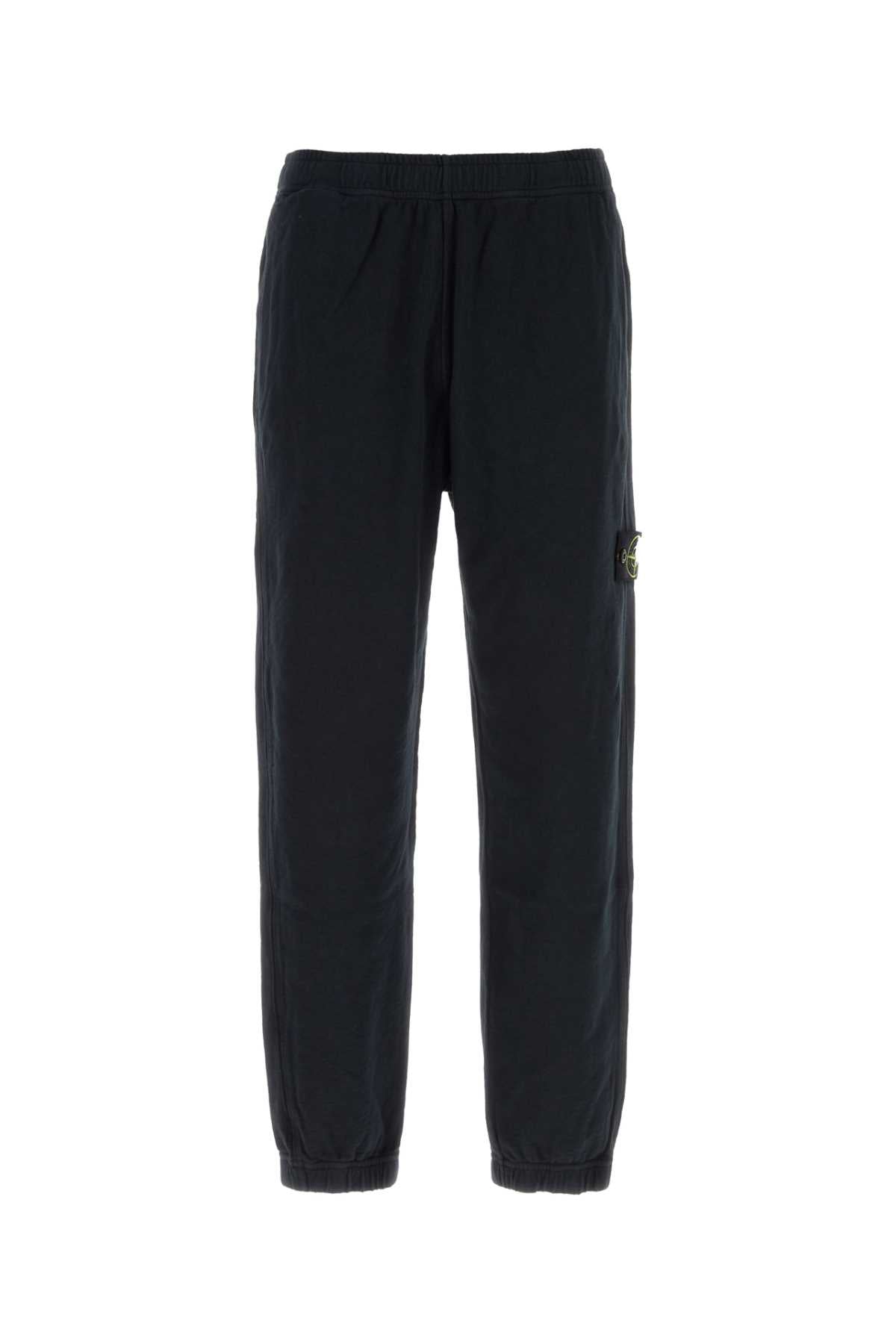 Cotton Joggers — Navy