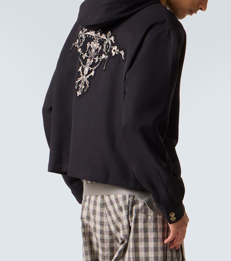 Slatina embroidered hoodie