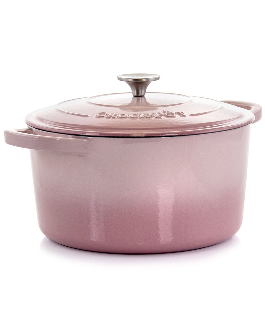 Crockpot Artisan 2pc 7qts Enamled Cast Iron Dutch Oven