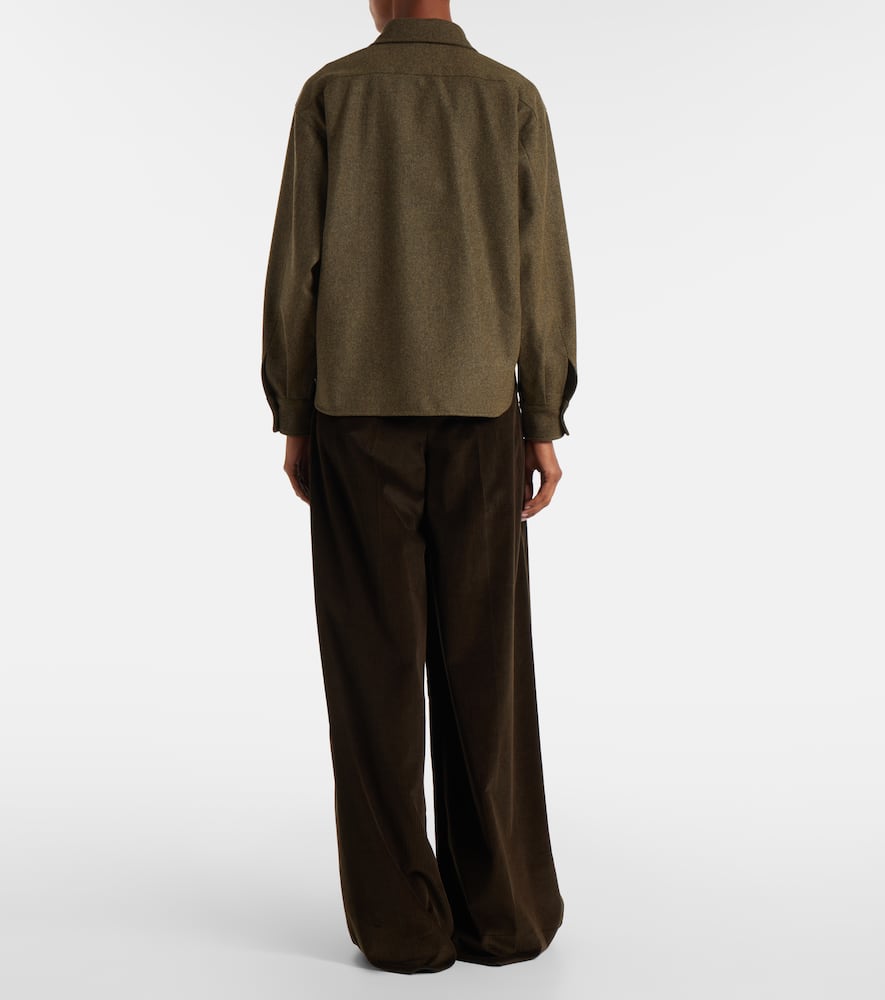 Benares wool shirt