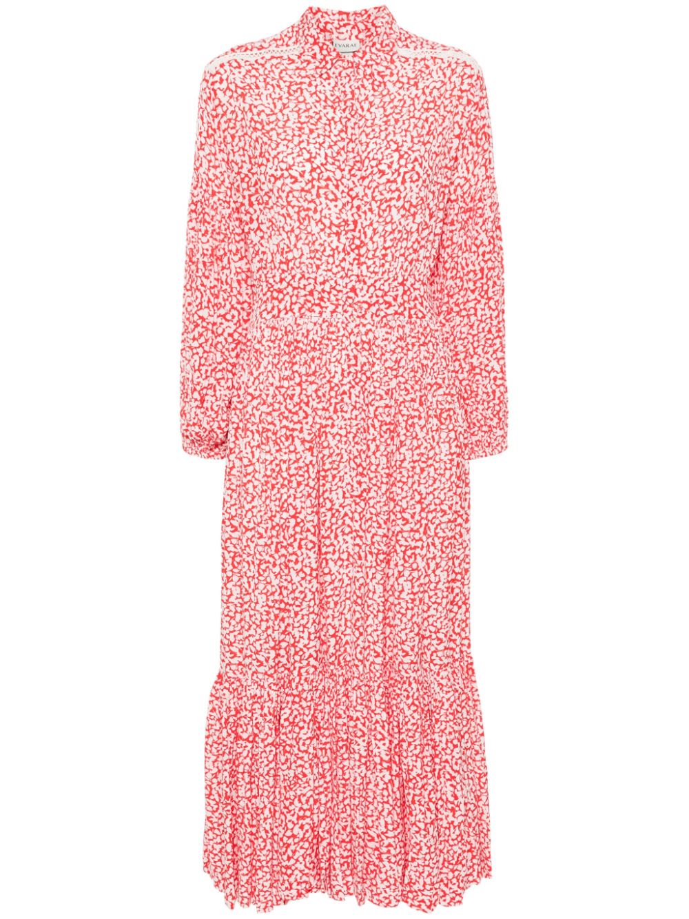 Sienna midi dress - Red