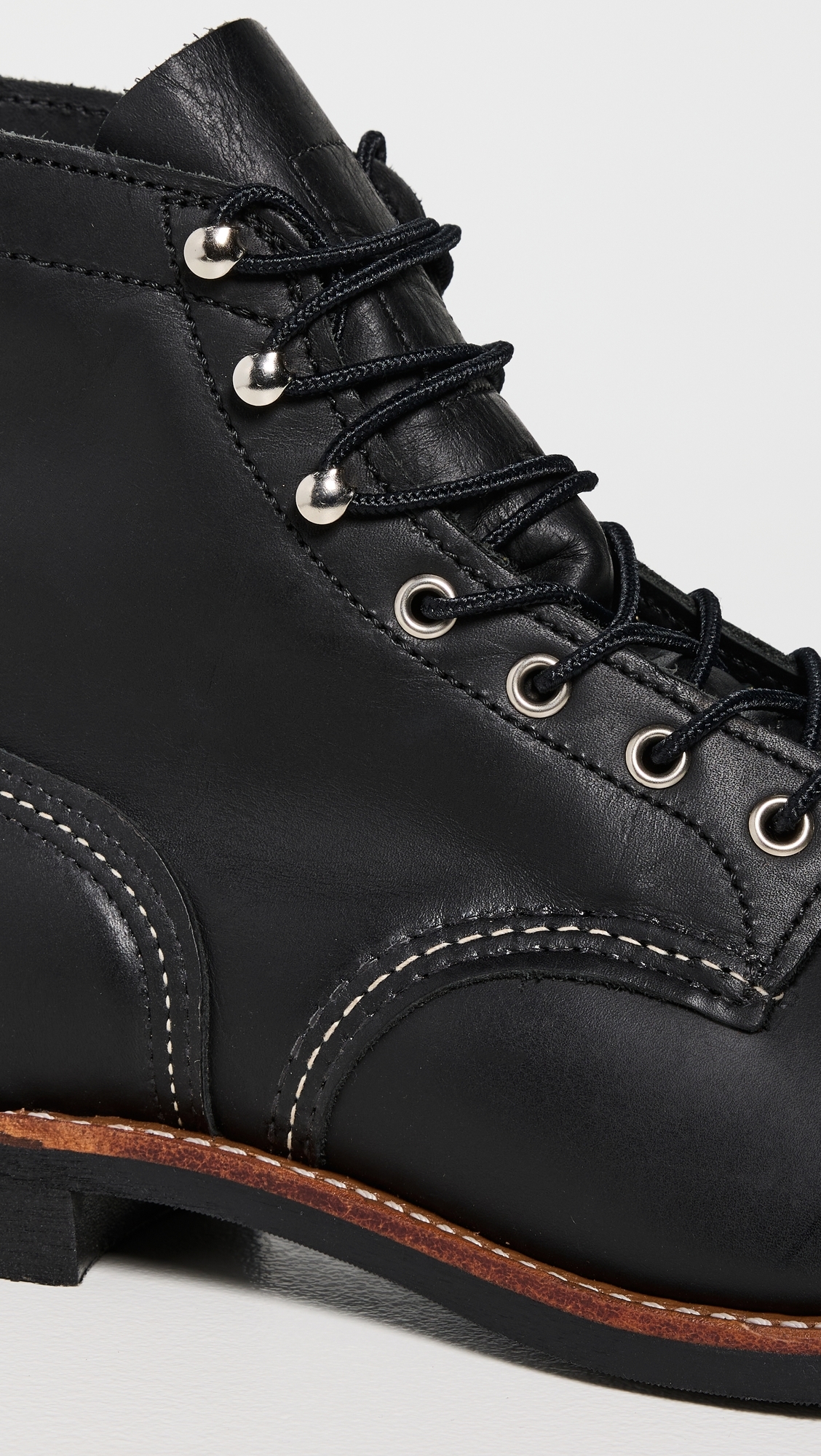 Iron Ranger Harness Leather Boots Black Harness