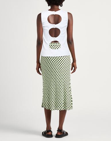 Woman Top White Size 0 Cotton, Elastane