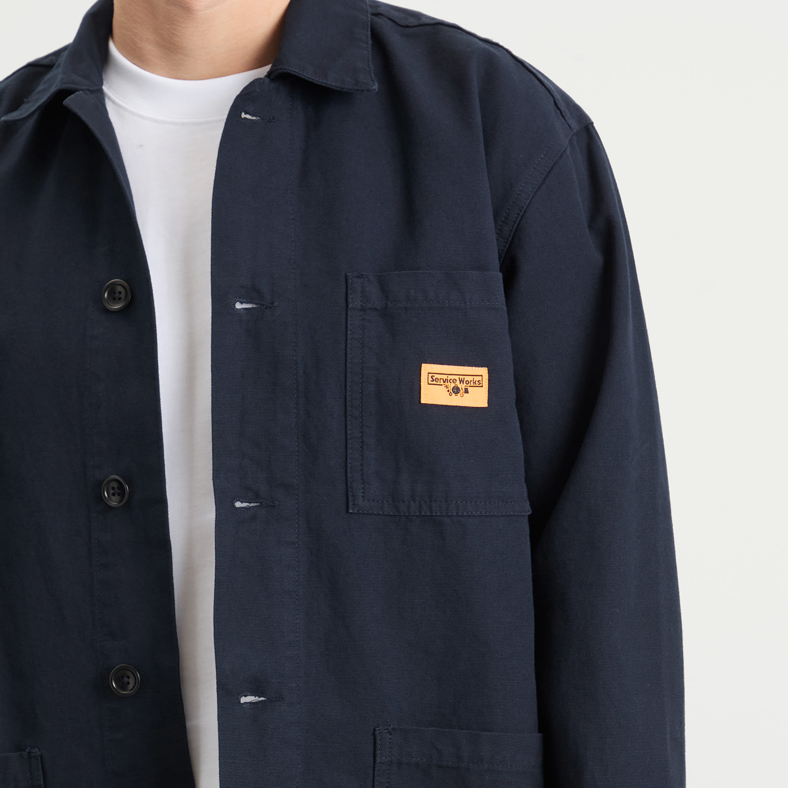 Men's Chore Shirt Dark Navy