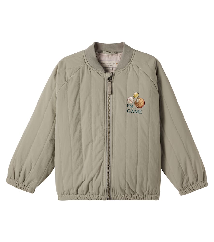 Konges Sløjd Juno embroidered bomber jacket