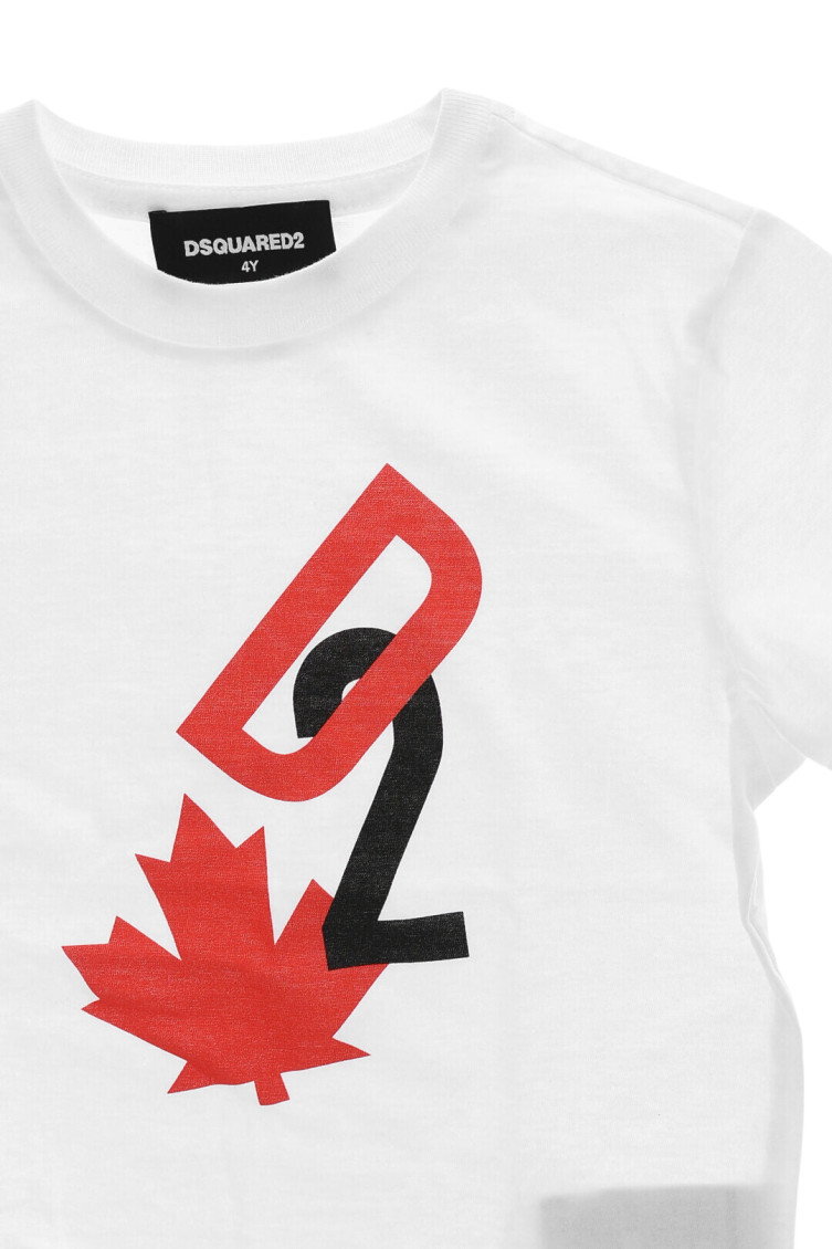 Boys White Regular T-Shirt