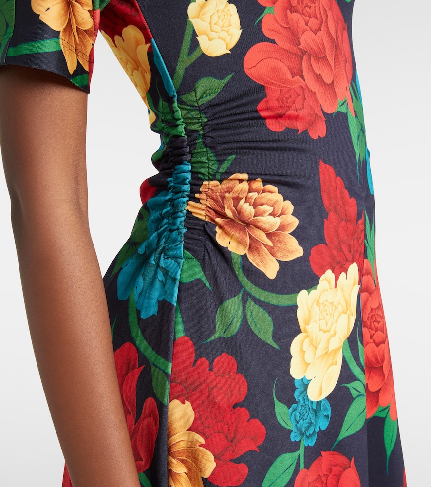 Angelica floral maxi dress