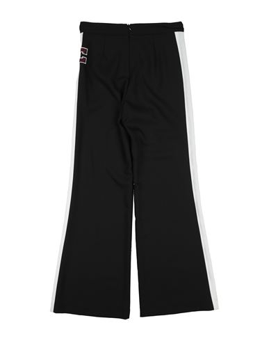 Elisabetta Franchi La Mia Bambina Kid Girl Pants Black Size 12 Virgin Wool, Polyester, Viscose