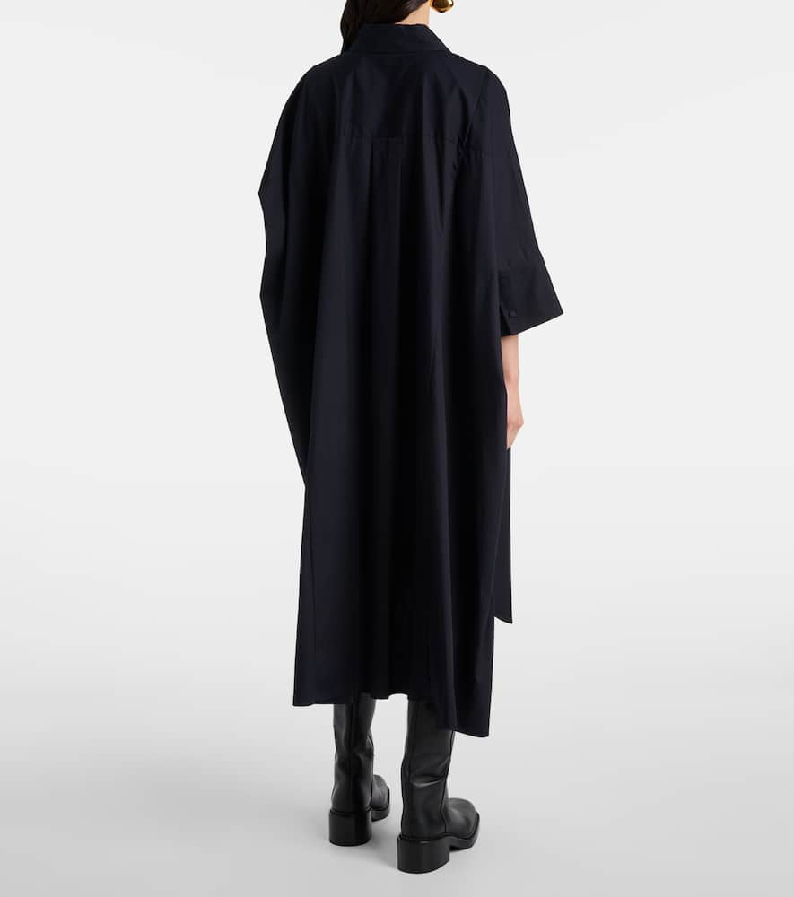 Dania cotton poplin shirt dress