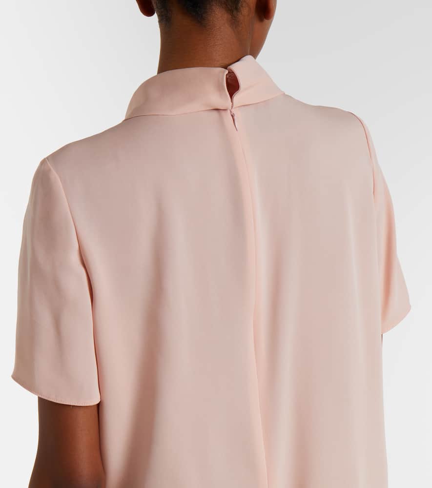 Silk georgette top