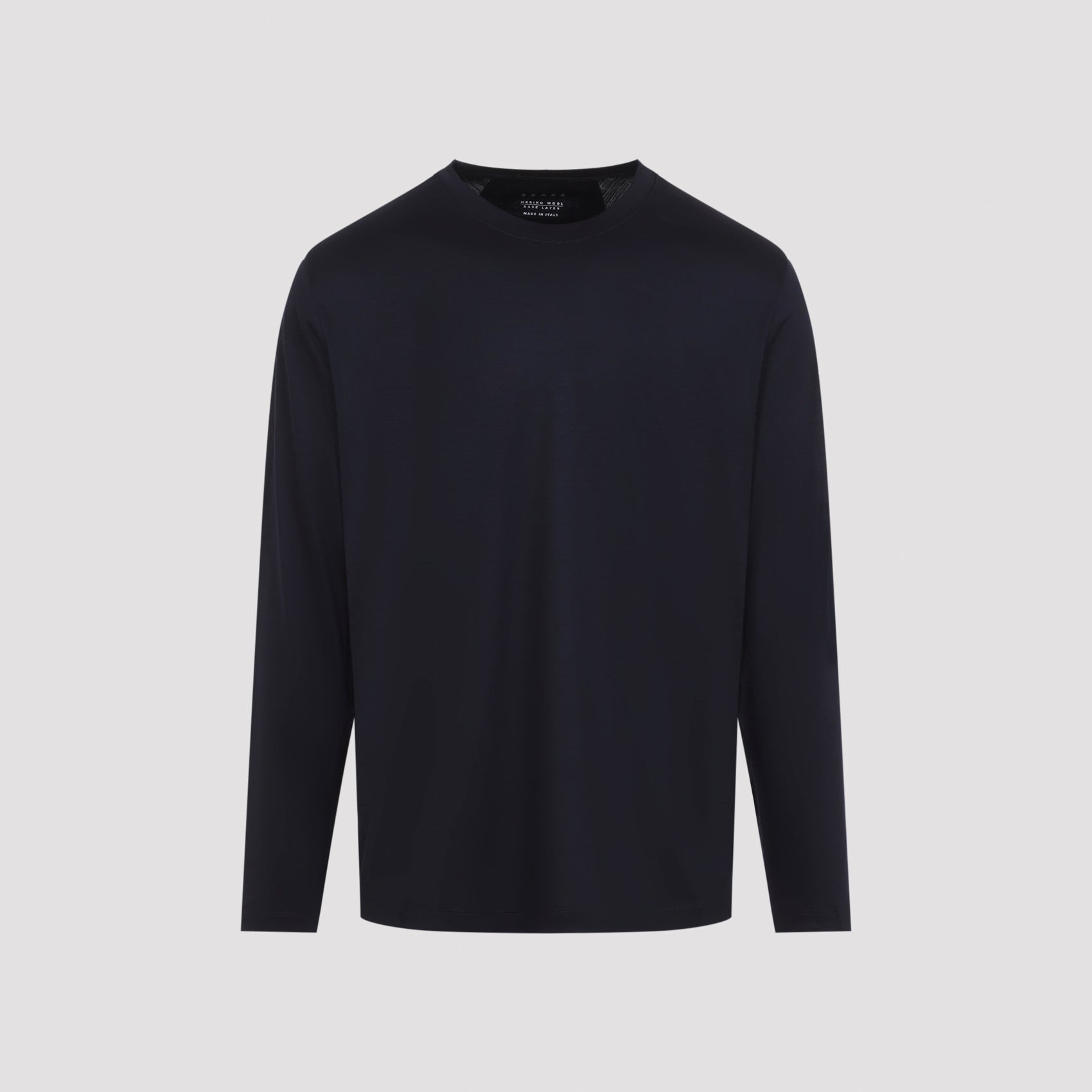 Men's Long-Sleeve Virgin Wool T-Shirt