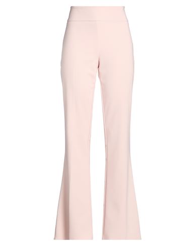 Woman Pants Light pink Size L Polyester, Elastane