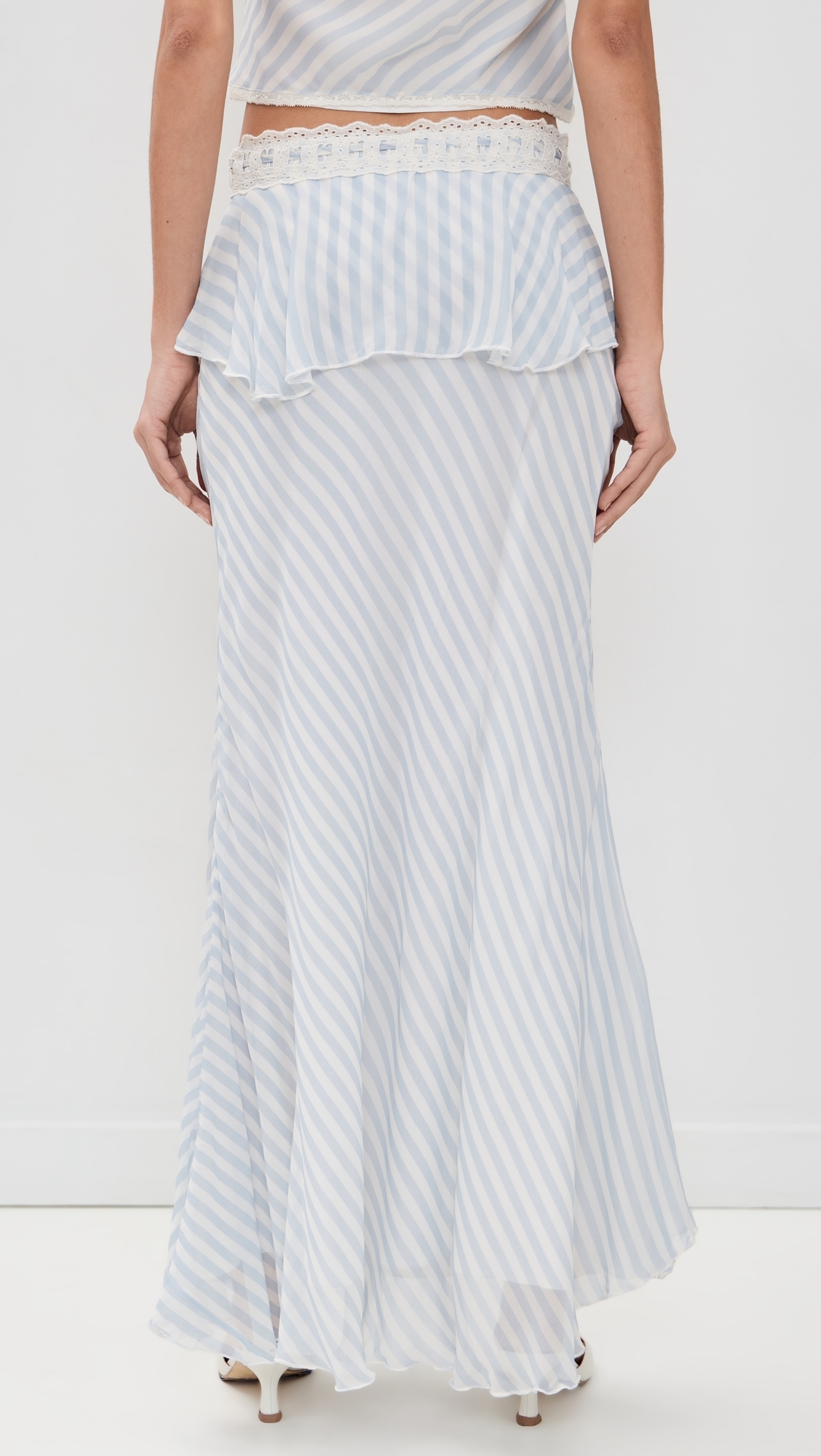 Sylette Maxi Skirt Lariat Blue