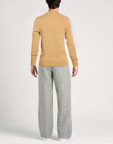 Man Sweater Sand Size S Organic cotton