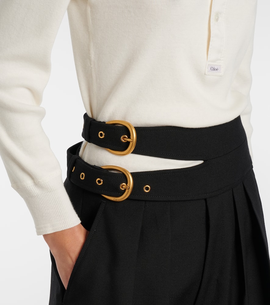 Chloé Virgin wool shorts